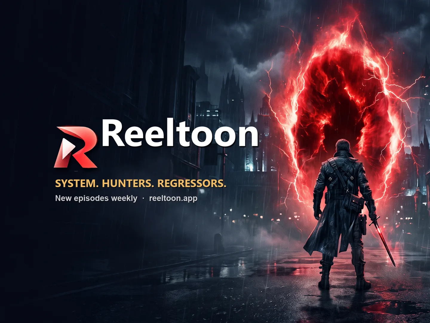 Visuel Reeltoon : System. Hunters. Regressors.
